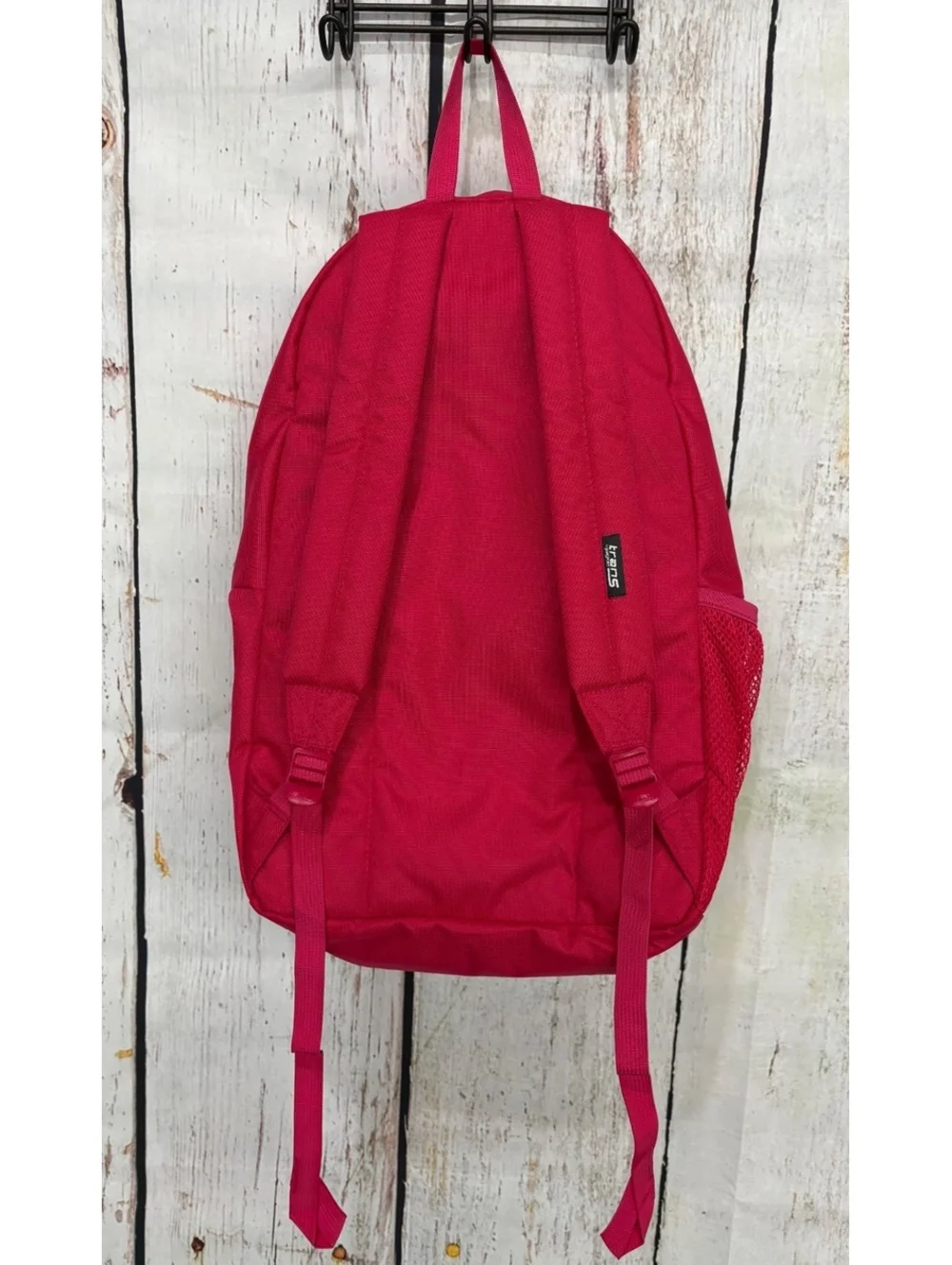Trans by JanSport Hot Pink Backpack with Front Pocket and Adjustable Straps